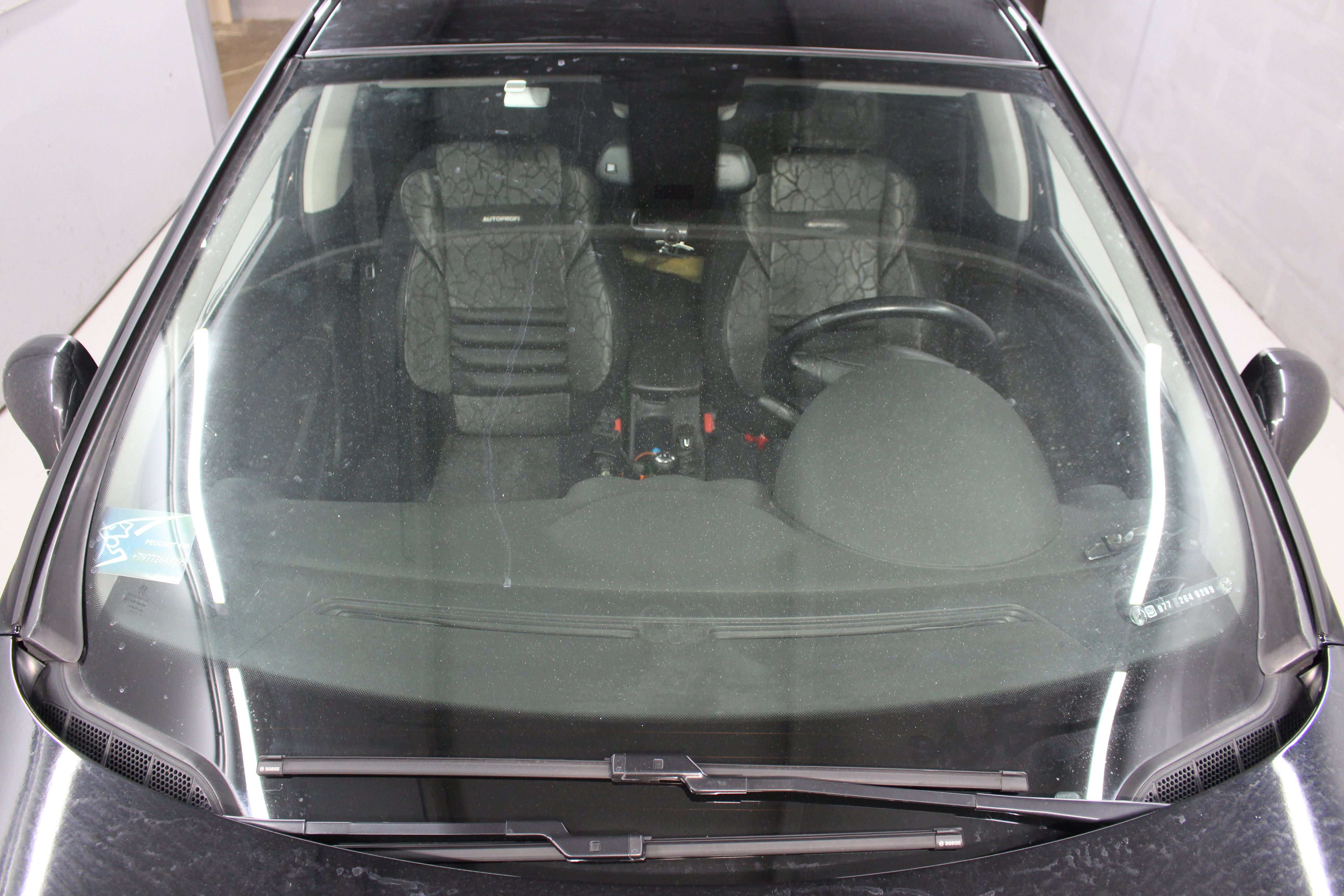 Дефлектор (водосток) лобового стекла для Peugeot 408 I Рестайлинг