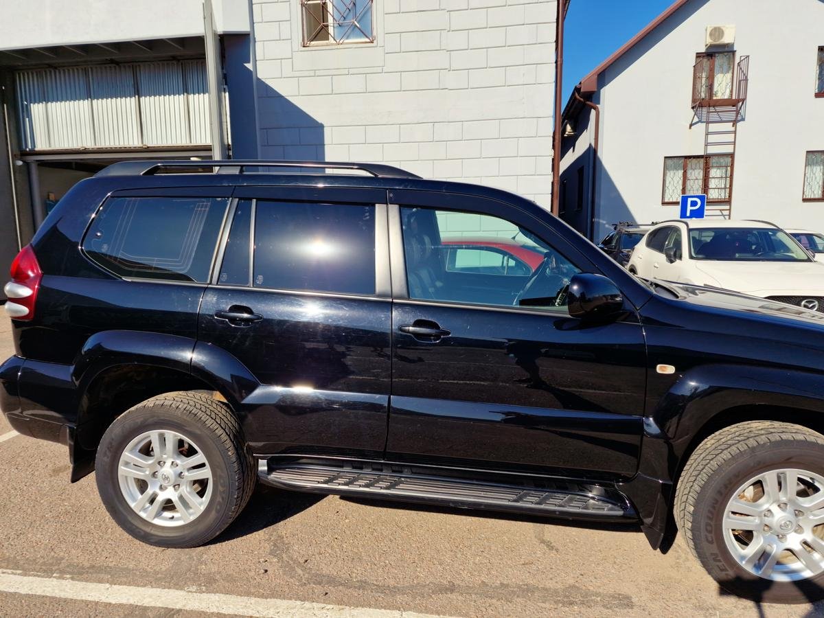 Дефлекторы окон 2D 6 шт. для Toyota Land Cruiser Prado 120 Series Рестайлинг