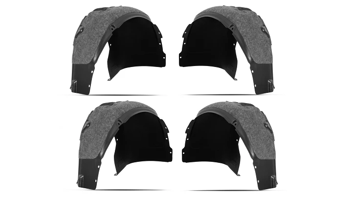 Комплект подкрылков с шумоизоляцией 4шт. для Renault Sandero II