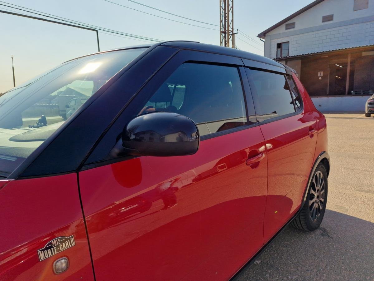 Дефлекторы окон 2D 4 шт для Skoda Fabia II