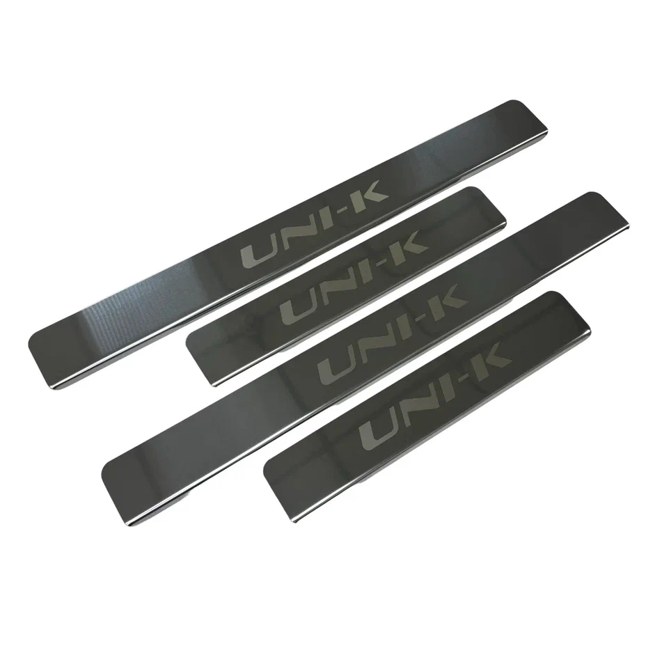 Накладки на пороги из нержавеющей стали 4шт. для Changan UNI-K
