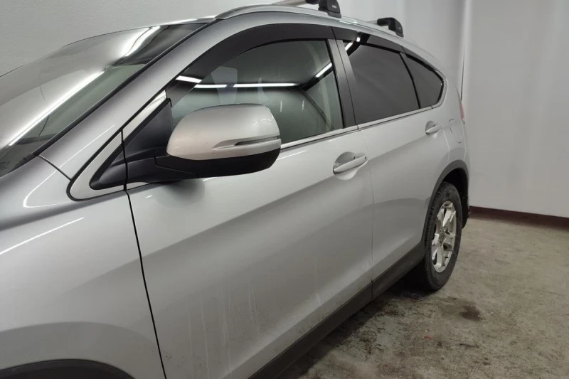 Дефлекторы окон 2D 6 шт для Honda CR-V IV Черные Стрелка 11 2D087-6.S11