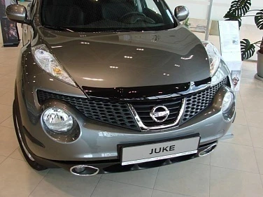 Дефлектор капота темный для Nissan Juke I  SIM NLD.SNIJUK1112