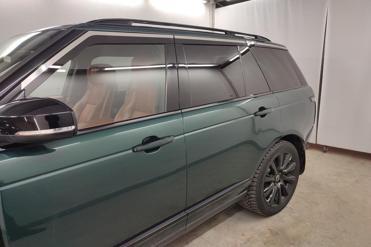 Дефлекторы окон с хром накладками 2D 6 шт для Land Rover Range Rover Sport II