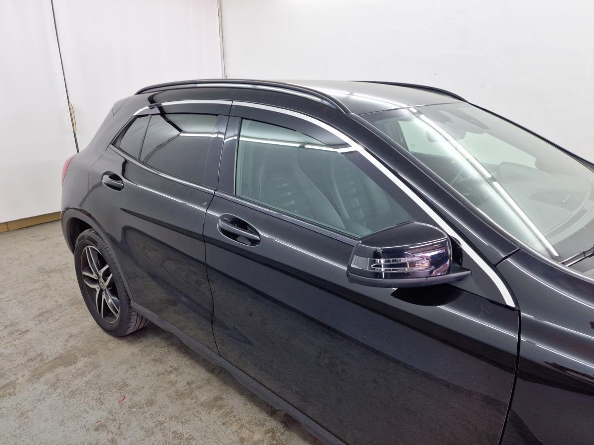 Дефлекторы окон 2D с хром накладками 4 шт. для Mercedes-Benz GLA I (X156) Рестайлинг