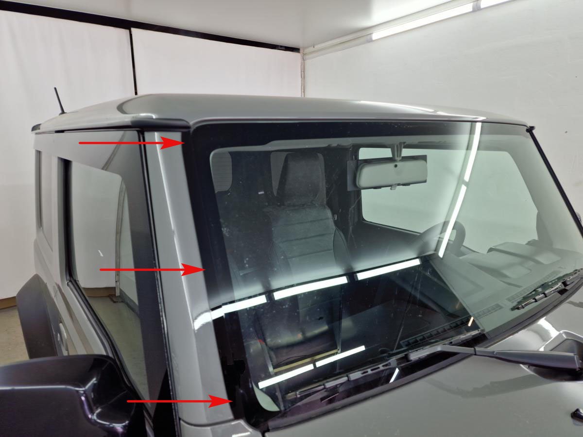 Водосток лобового стекла Премиум для Suzuki Jimny IV