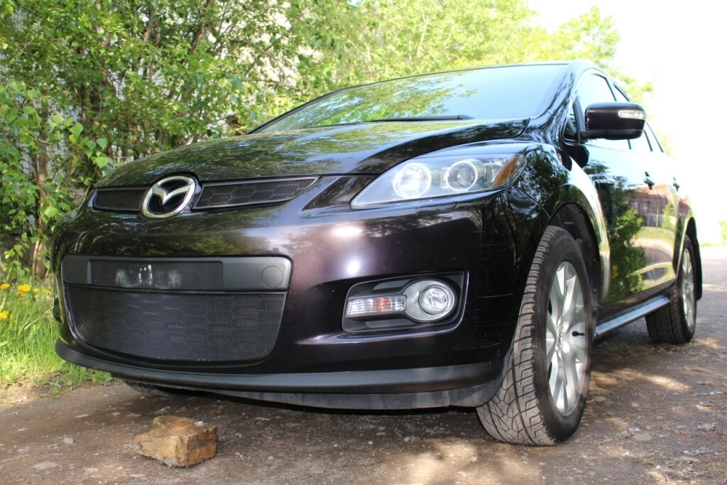 Комплект сеток black верх и низ для Mazda CX-7 I