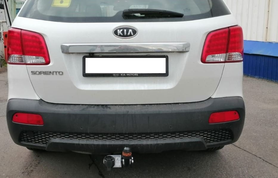 Фаркоп Leader с типом шара A для Hyundai Santa Fe II Рестайлинг