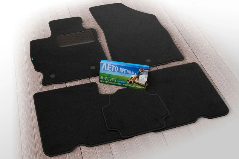 Коврики в салон Klever Premium 4шт для Voyah Free I Рестайлинг Черный Klever KLEVER0312100322110kh