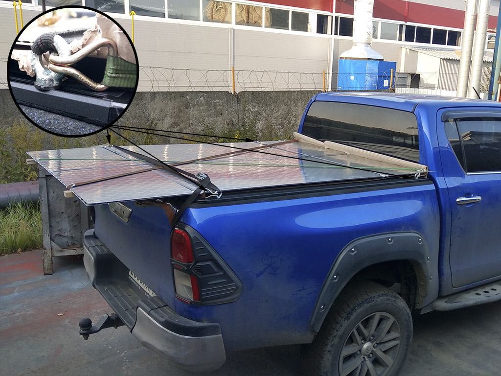 Крышка 4-х секционная HAL 4S PRO для Volkswagen Amarok I Рестайлинг