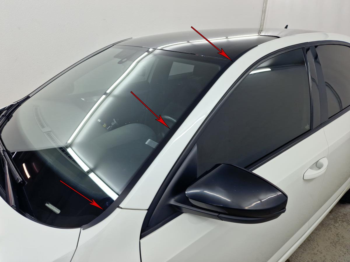 Водосток лобового стекла Премиум для Skoda Octavia III (A7) Рестайлинг