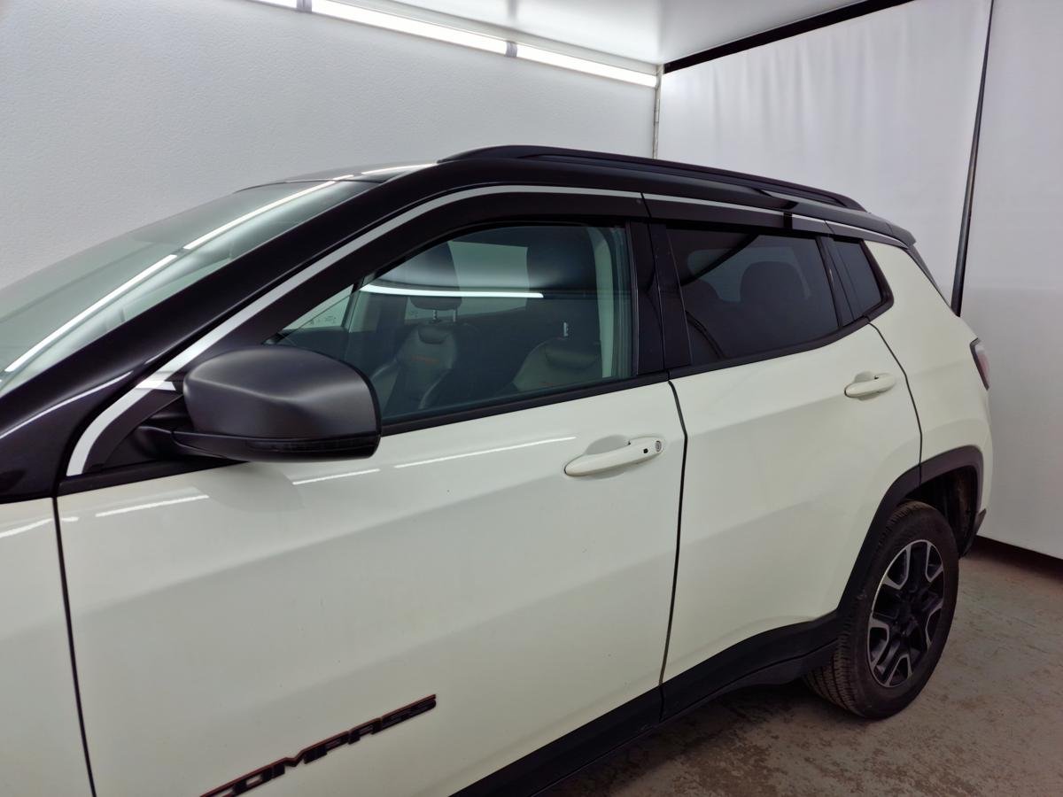 Дефлекторы окон с хром накладками 2D 6 шт для Jeep Compass II