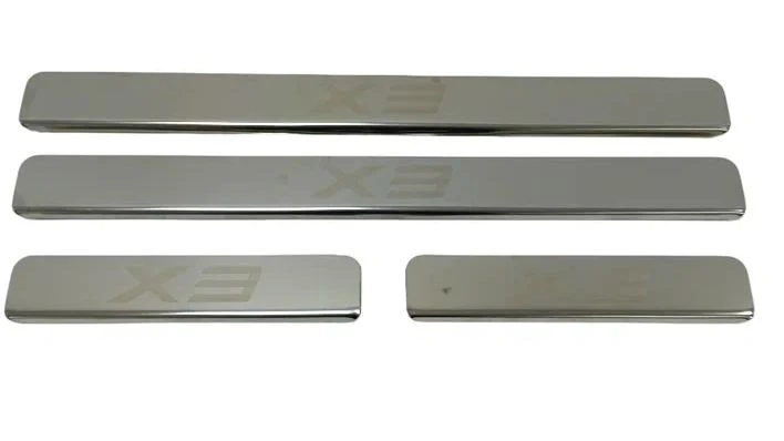 Накладки на пороги из нержавеющей стали 4шт. для Kaiyi X3 I  INOX INOX.KAIYI.X3.2023.ST
