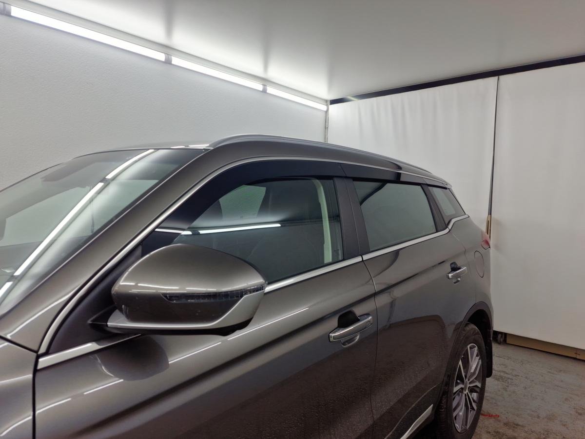 Дефлекторы окон 2D 6 шт для Geely Atlas Pro