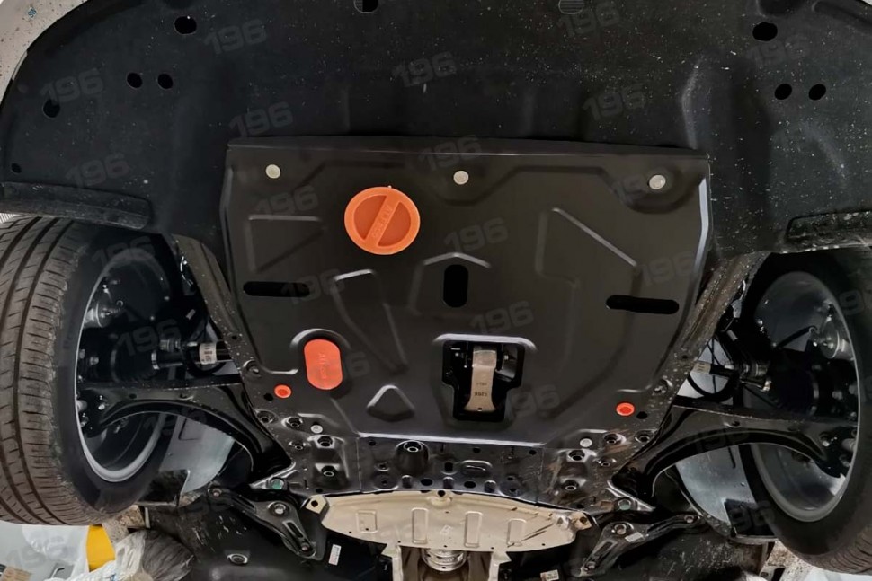 Защита картера и КПП для Hyundai Santa Fe V (MX5)