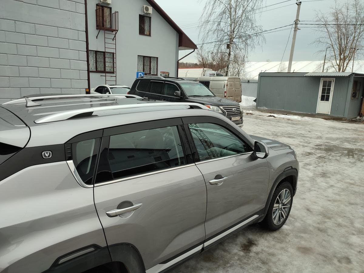 Дефлекторы окон 2D 6 шт для Changan CS35PLUS I Рестайлинг