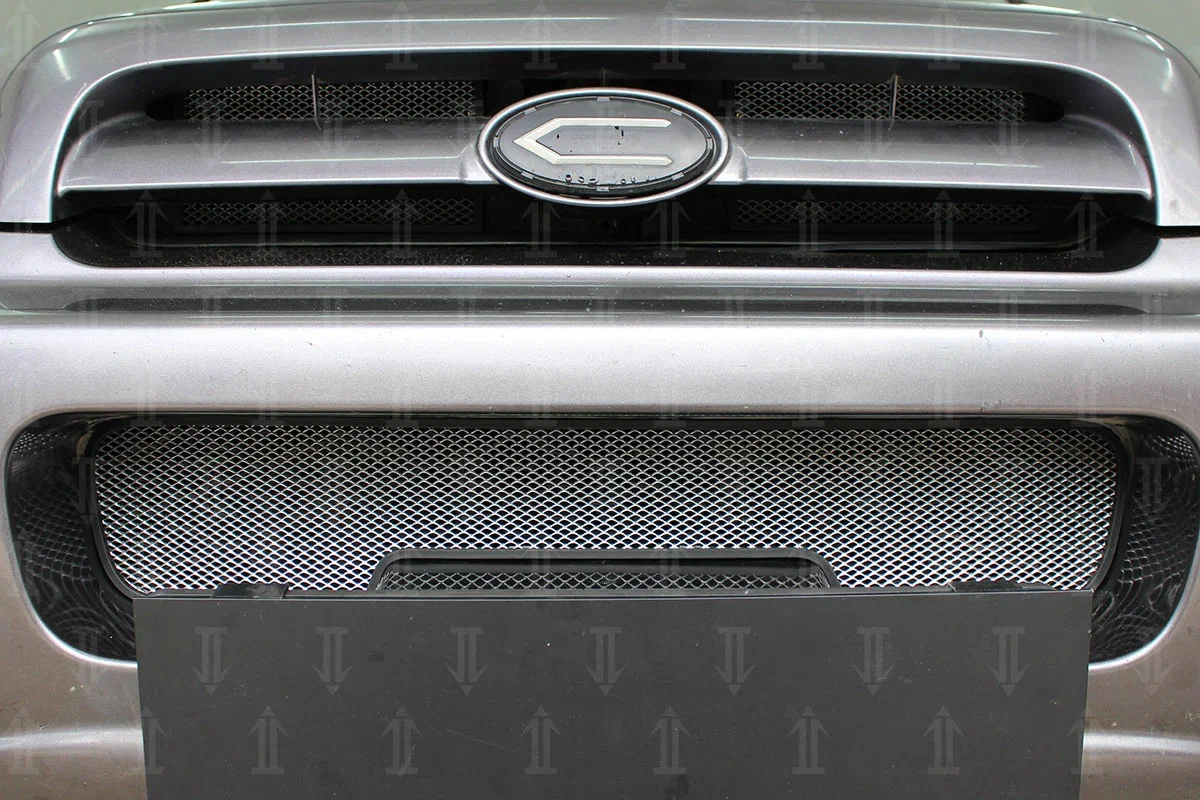 Защитная сетка радиатора низ для Hyundai Santa Fe I