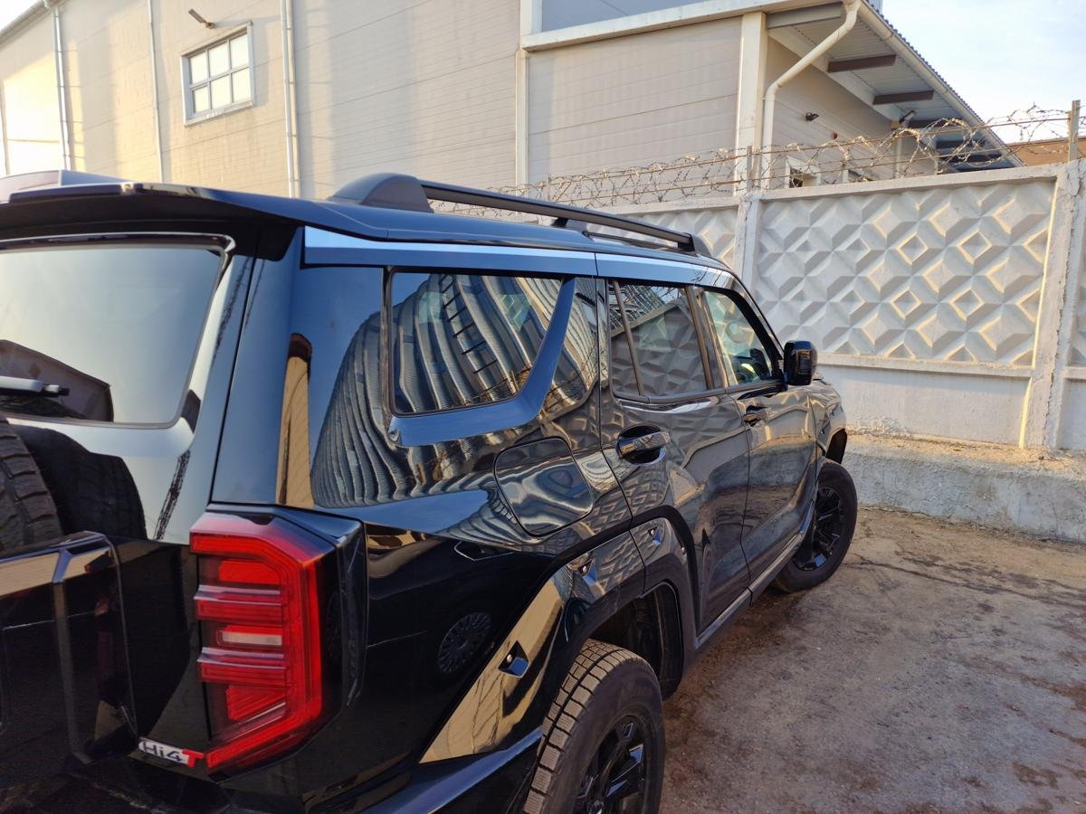 Дефлекторы окон 2D с хром накладками 6 шт. для TANK 400