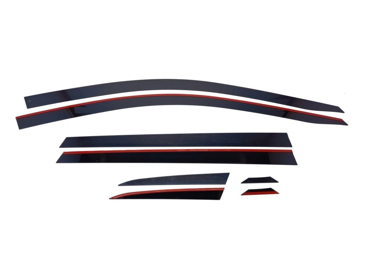 Дефлекторы окон 2D 8 шт. для Jetta VS7 I Рестайлинг