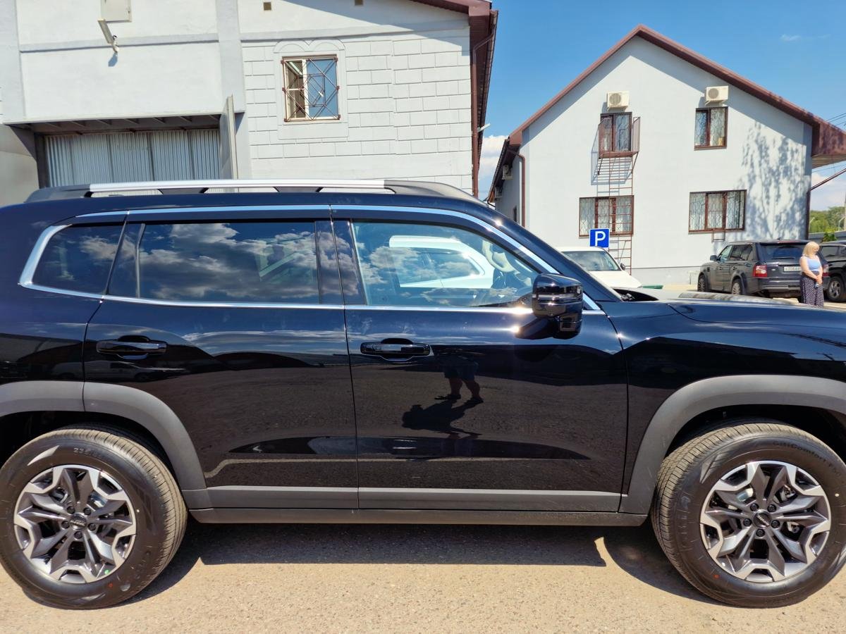 Дефлекторы окон с хром накладками 2D 6 шт для Haval Dargo