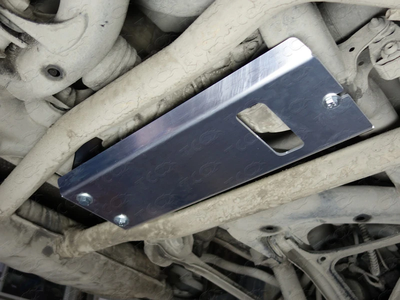 Защита заднего редуктора для Volkswagen Touareg II  ТСС ZKTCC00108