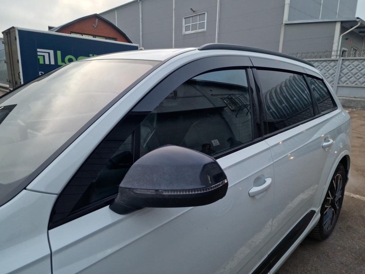 Дефлекторы окон 2D 6 шт. для Audi Q7 II (4M) Рестайлинг