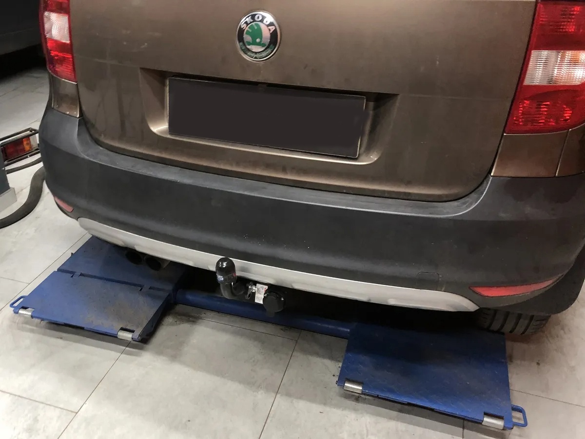 Фаркоп Oris c типом шара A для Skoda Yeti I Рестайлинг