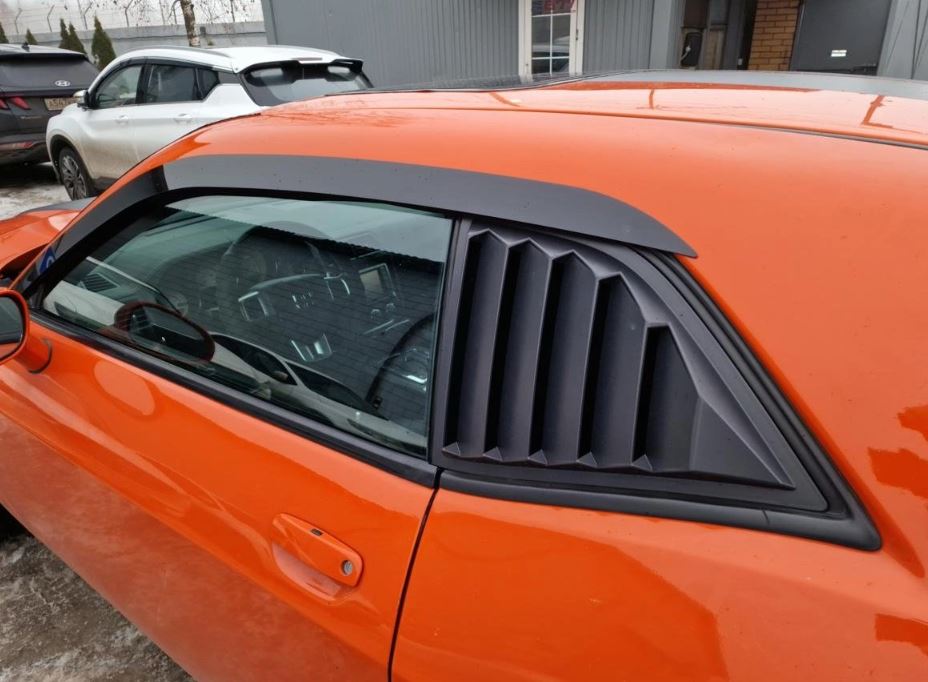 Дефлекторы окон 2D 2 шт. для Dodge Challenger III Рестайлинг 2