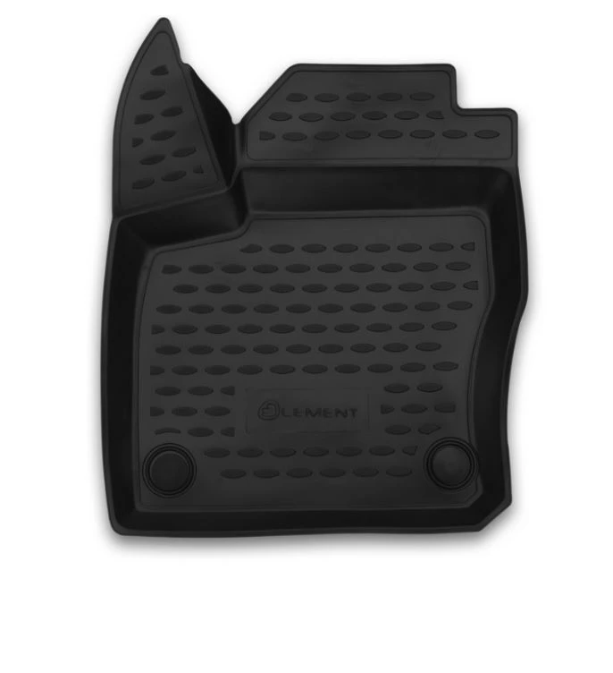 Коврик 3D в салон полиуретан для Ford Focus III Рестайлинг Черный Element ELEMENT3D1671210kFL