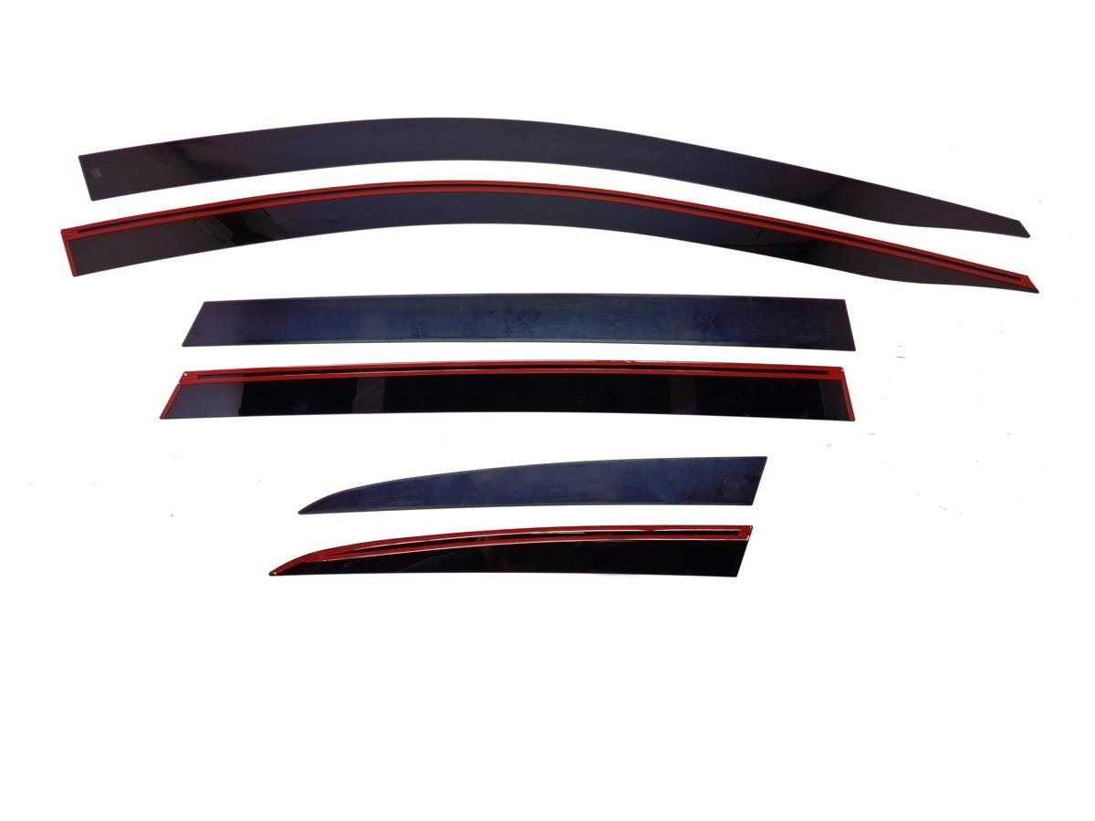 Дефлекторы окон 2D 6 шт. для Honda CR-V V Рестайлинг