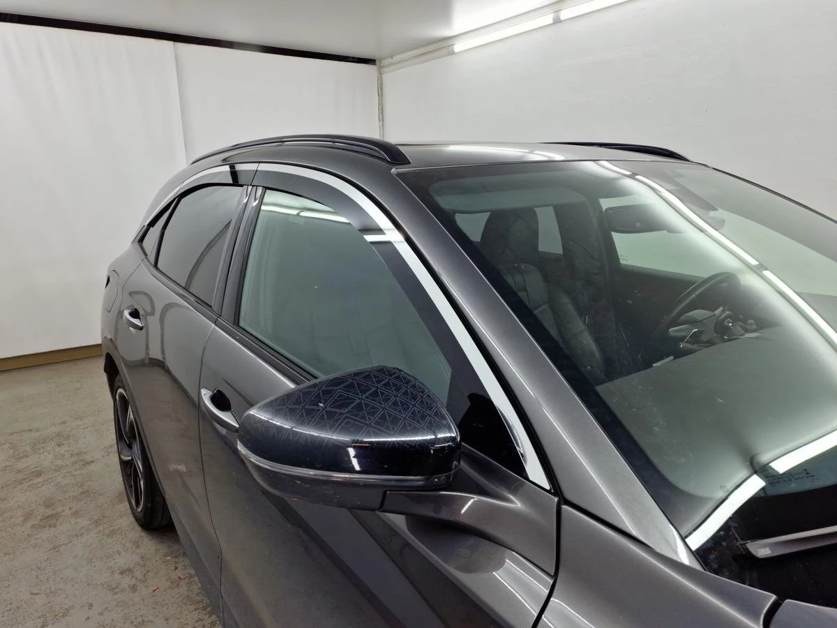 Дефлекторы окон 2D с хром накладками 6 шт. для Citroen DS7 I