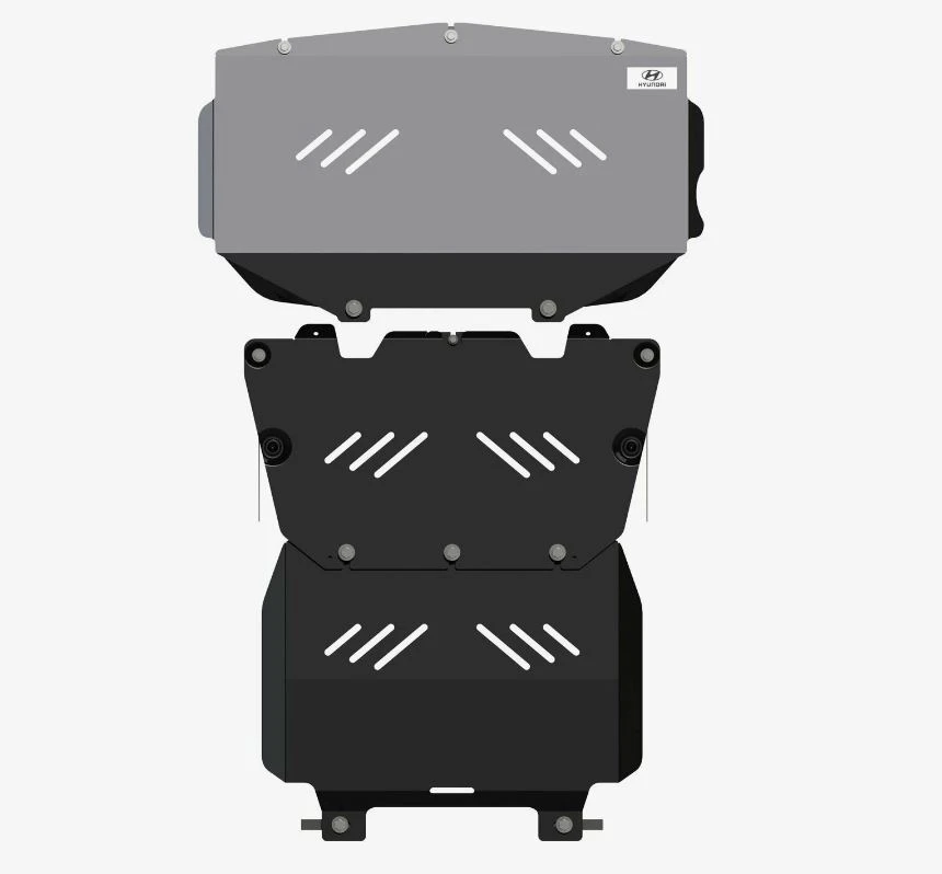 Защита картера для Hyundai H-1 II Рестайлинг 2