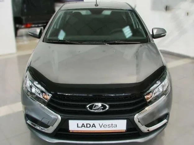 Дефлектор капота темный для LADA (ВАЗ) Vesta I  SIM NLD.SVAZVE1512