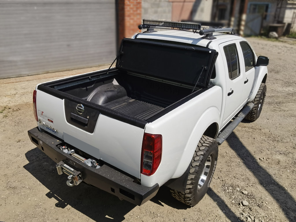 Крышка 4-х секционная HAL 4S STANDART для Nissan Navara (Frontier) III (D40) Рестайлинг