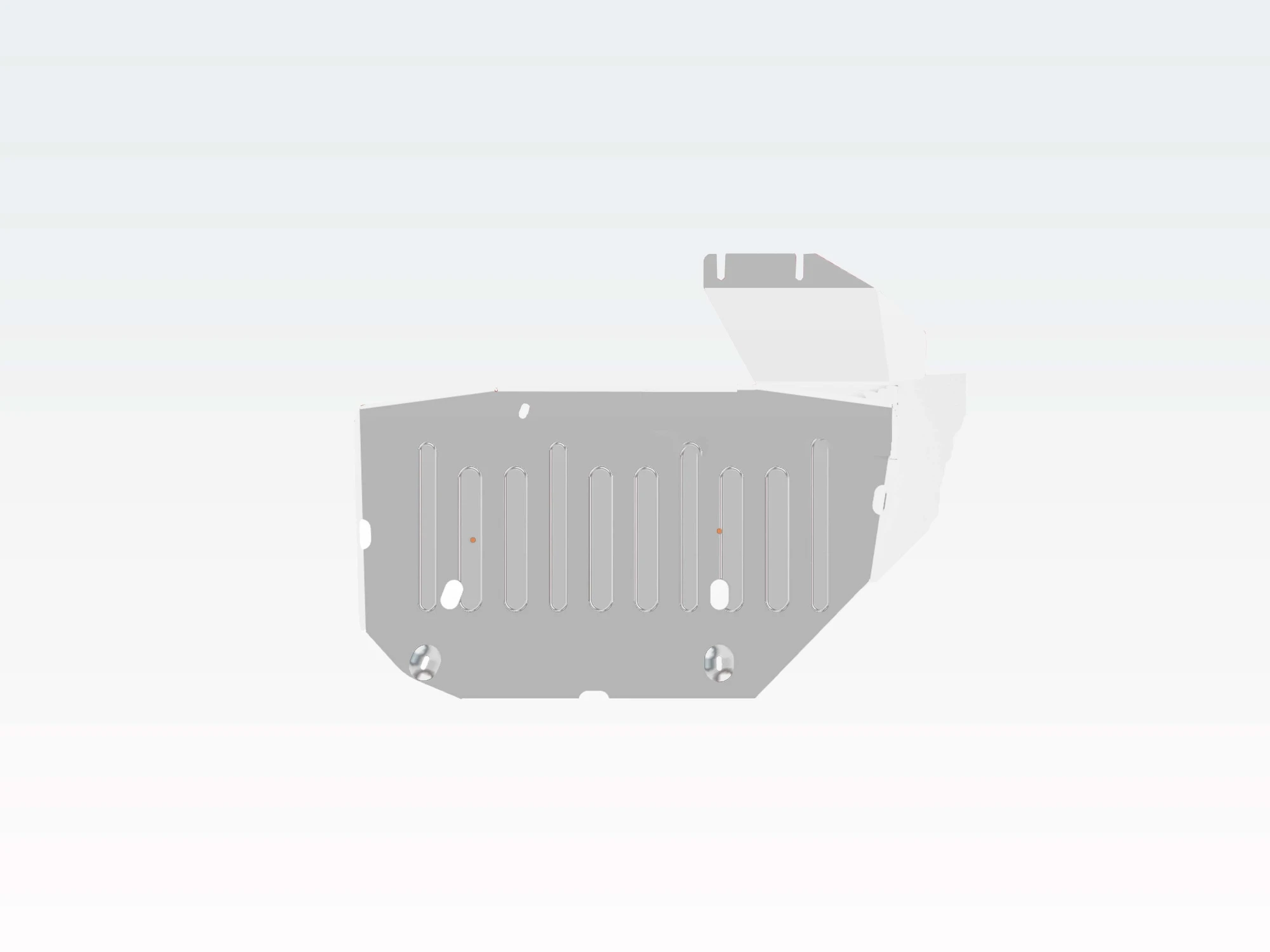 Защита топливного бака и адсорбера (2 части) для JAC JS6