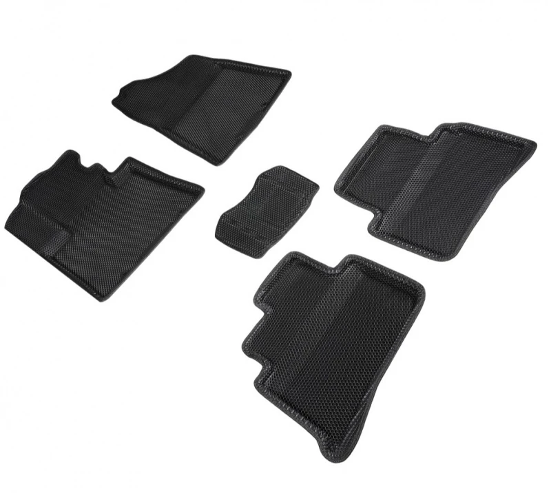 Коврики 3D EVA "СОТА" для Hyundai Tucson III Черный Seintex 95165