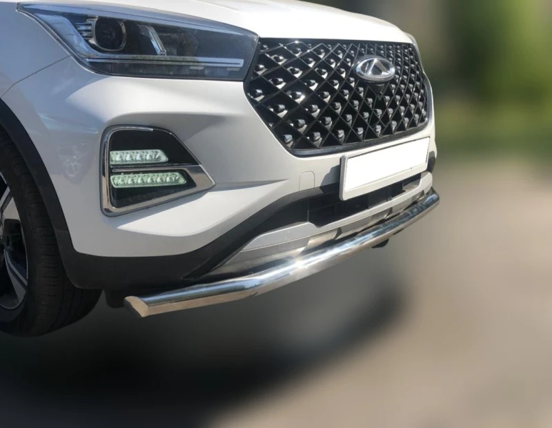 Защита переднего бампера d60 мм для CHERY Tiggo 4 Pro I Рестайлинг  Юко CHTGP.4.22.01