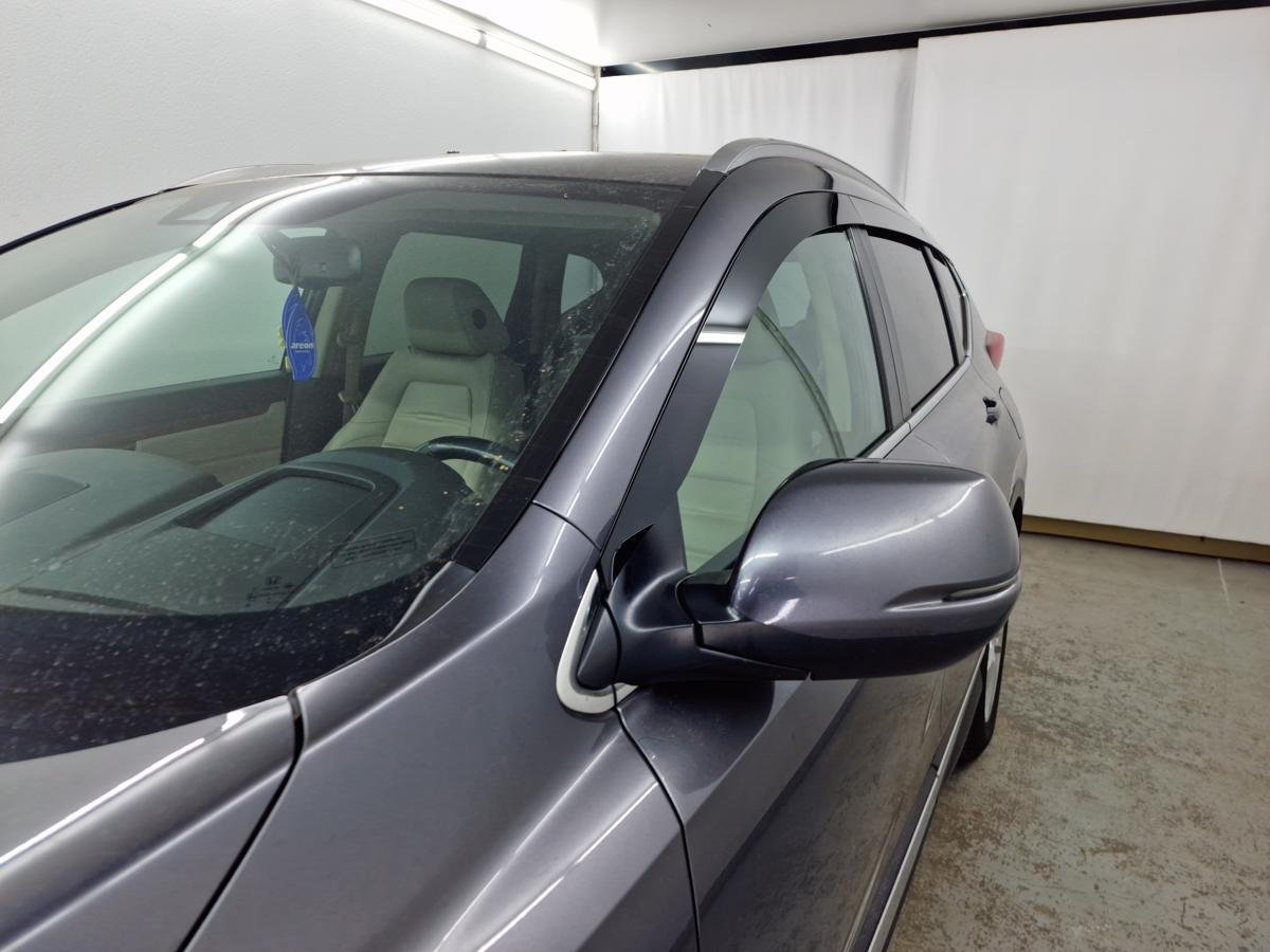 Дефлекторы окон 2D 6 шт. под наклоном для Honda CR-V V Рестайлинг