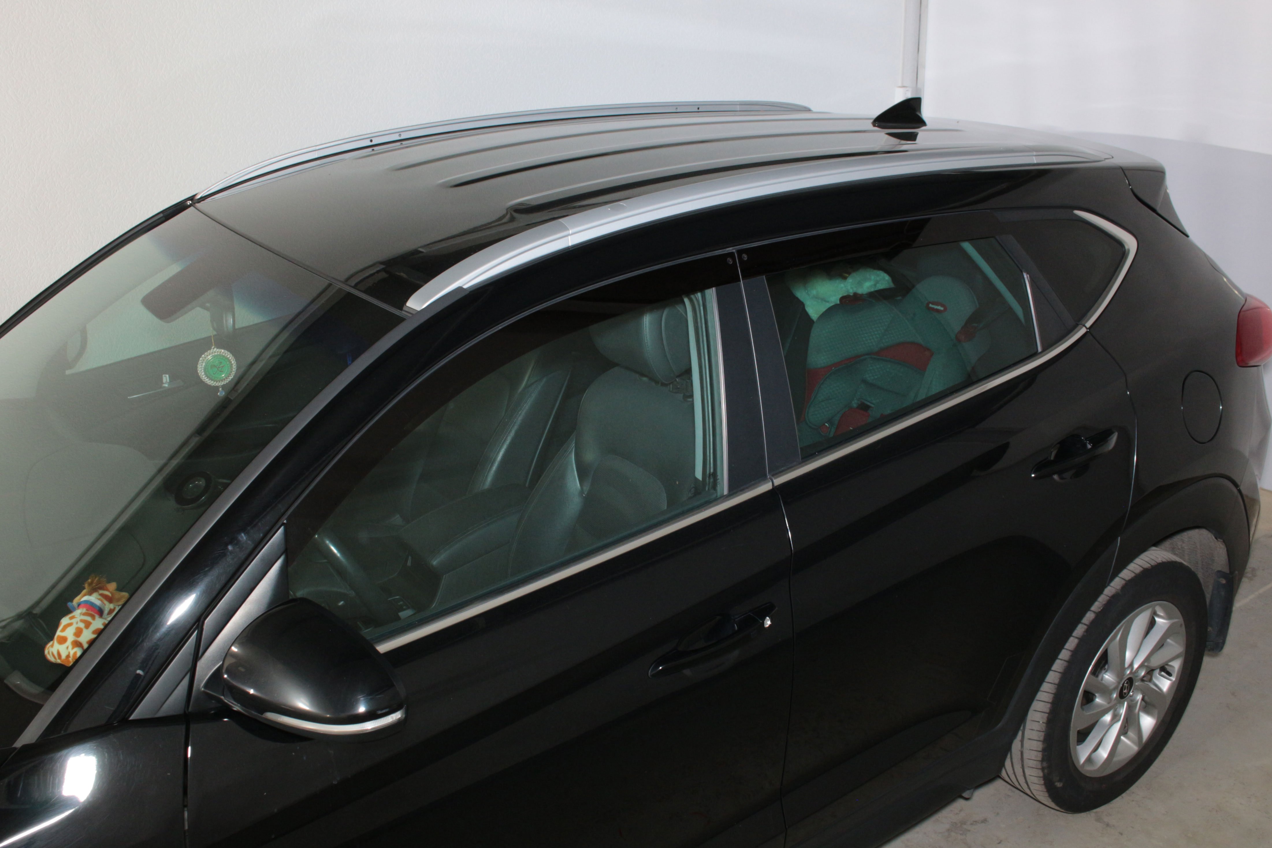 Дефлекторы окон 2D 4 шт для Hyundai Tucson III Рестайлинг