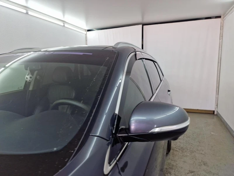 Дефлекторы окон 2D с хром накладками 6 шт. для Kia Sorento III Prime Хром Стрелка 11 2D350-6C.S11