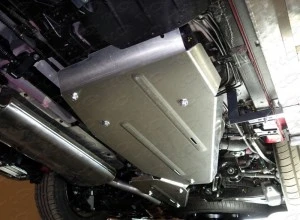 Защита топливного бака для Hyundai Grand Santa Fe I Рестайлинг  ТСС ZKTCC00161