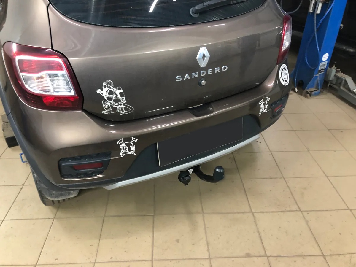 Фаркоп Oris c типом шара A для Renault Sandero II Рестайлинг