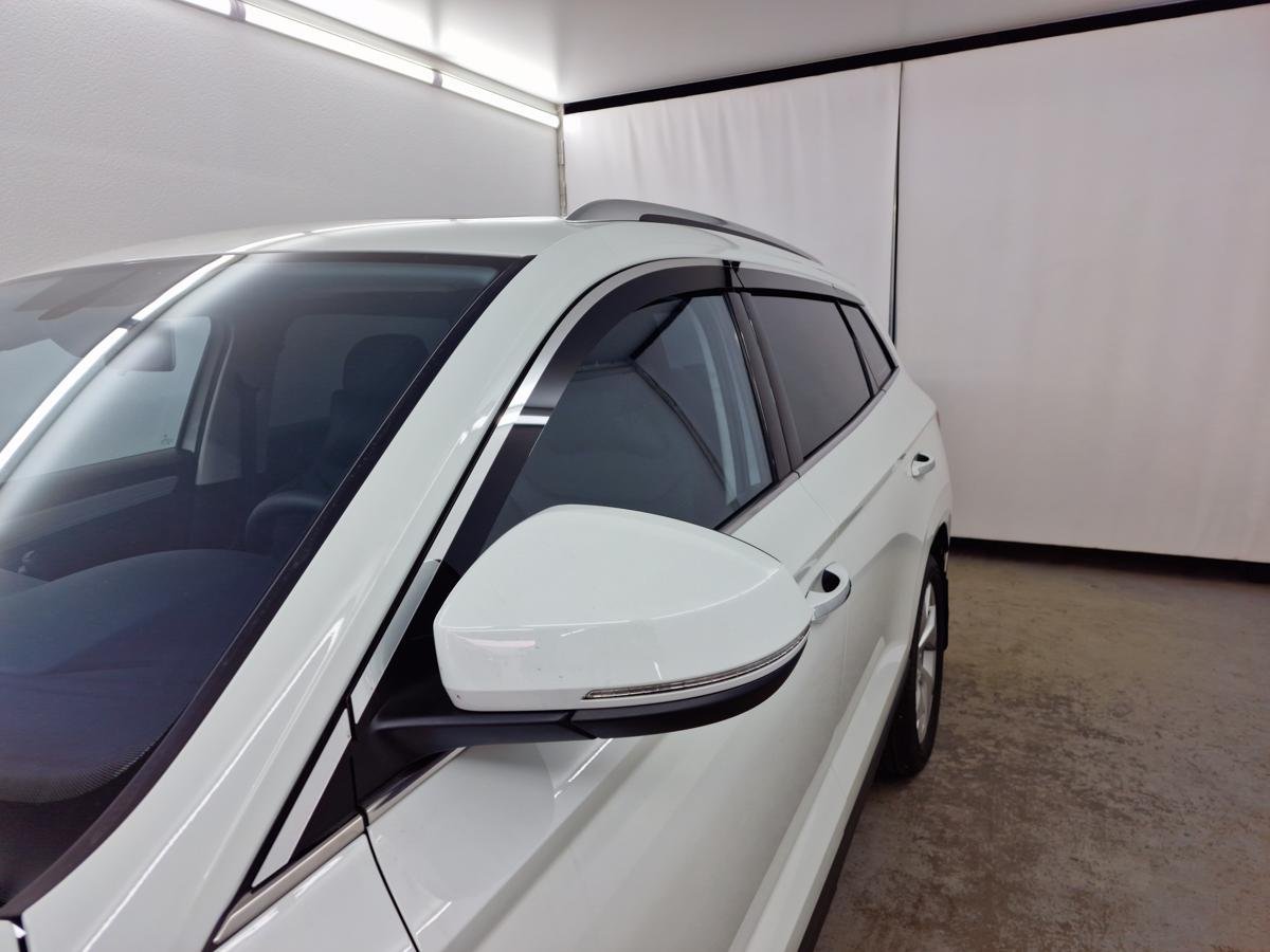 Дефлекторы окон 2D с хром накладками 8 шт. для Jetta VS7 I Рестайлинг