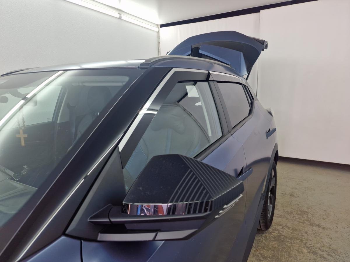 Дефлекторы окон 2D с хром накладками 4 шт. для GAC GS3 I