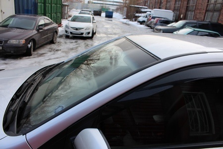 Дефлектор (водосток) лобового стекла для Chery Kimo (A1)