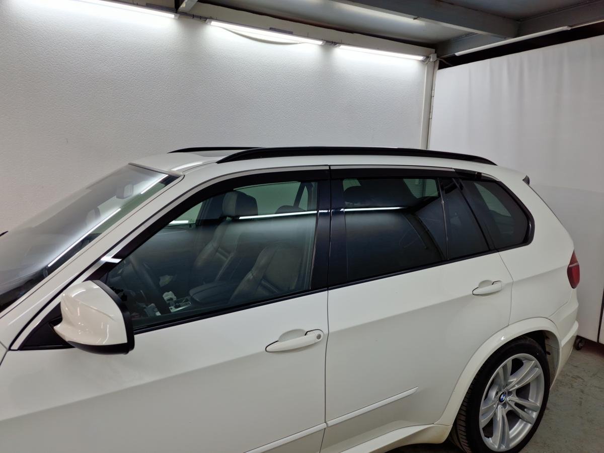 Дефлекторы окон с хром накладками 2D 6 шт для BMW X5 II (E70)