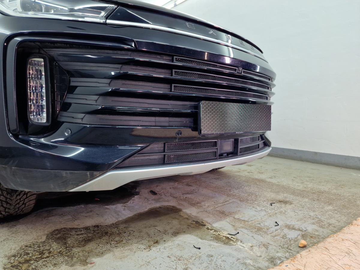 Защитная сетка радиатора низ 4 части для EXEED TXL I