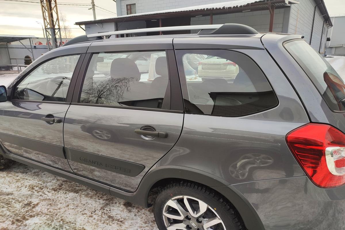 Дефлекторы окон 2D 4 шт  для LADA (ВАЗ) Granta I Рестайлинг