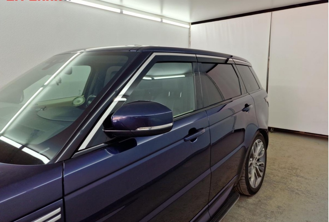 Дефлекторы окон с хром накладками 2D 6 шт для Land Rover Range Rover Sport II Рестайлинг