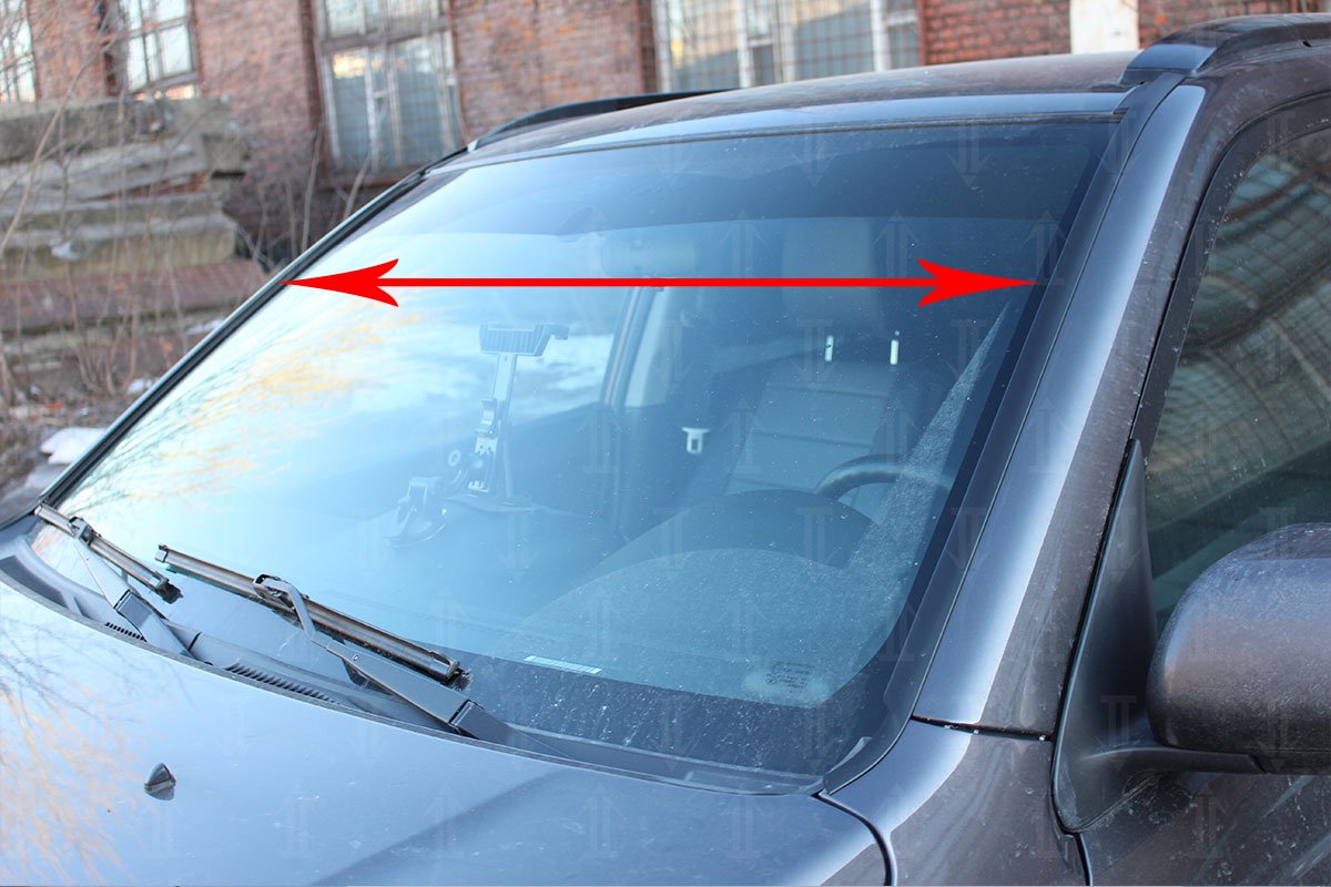 Дефлектор (водосток) лобового стекла для Suzuki Grand Vitara III Рестайлинг 2